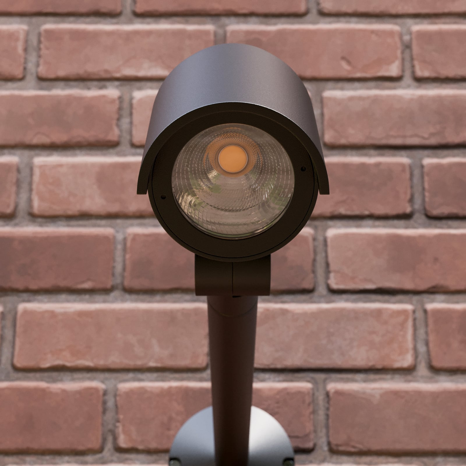 LED utespot Beatrix antrasitt aluminium 58 cm lysdetalj