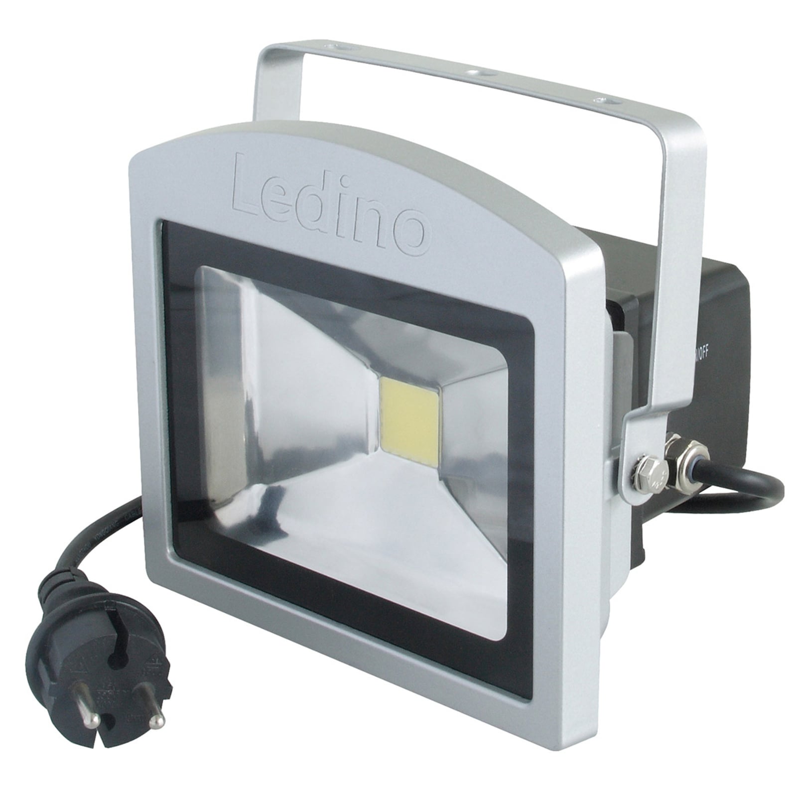 LED utespot Benrath nødlys med batteri 10W IP54 forfra