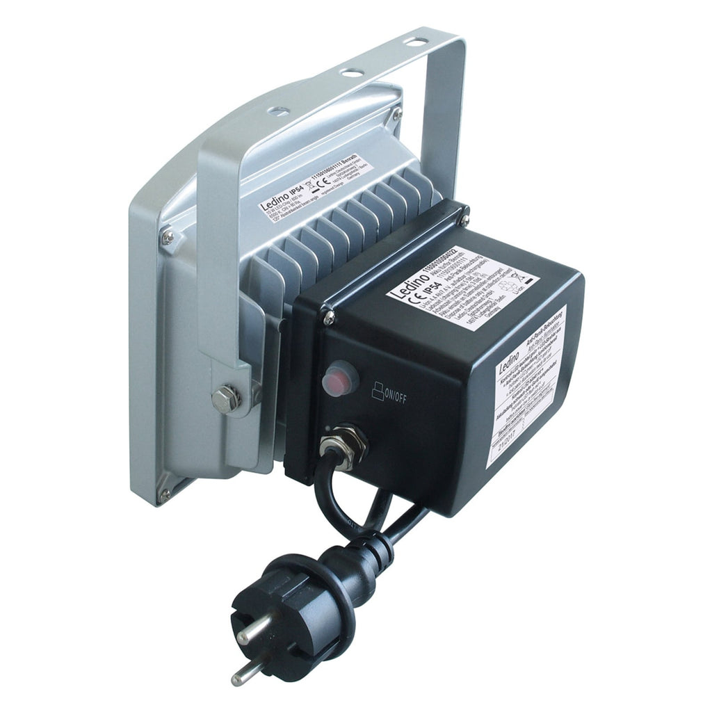 LED utespot Benrath nødlys med batteri 10W IP54 bakside
