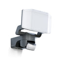 LED utespot med bevegelsessensor antrasitt 14,3W IP54 fra STEINEL i moderne design