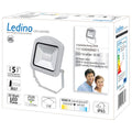 LED utespot Charlottenburg sølv 30W 4000K IP65 fra Ledino foran