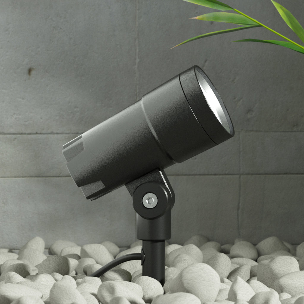 LED utespot Daja justerbar spredningsvinkel 9W IP65 forfra