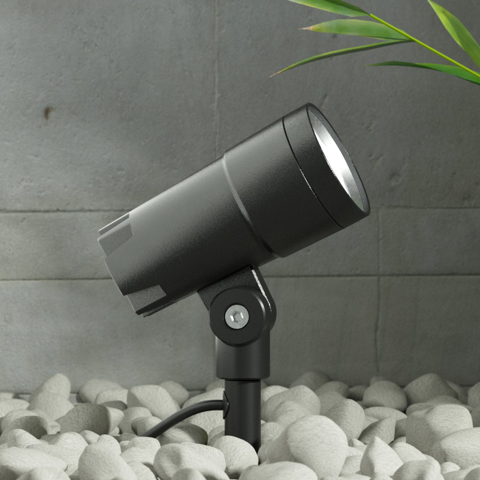 LED utespot Daja justerbar spredningsvinkel 9W IP65 forfra