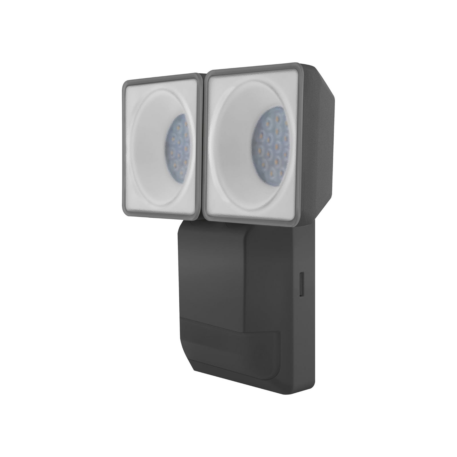 LED-utespot ENDURA PRO med bevegelsessensor grå IP55 forfra