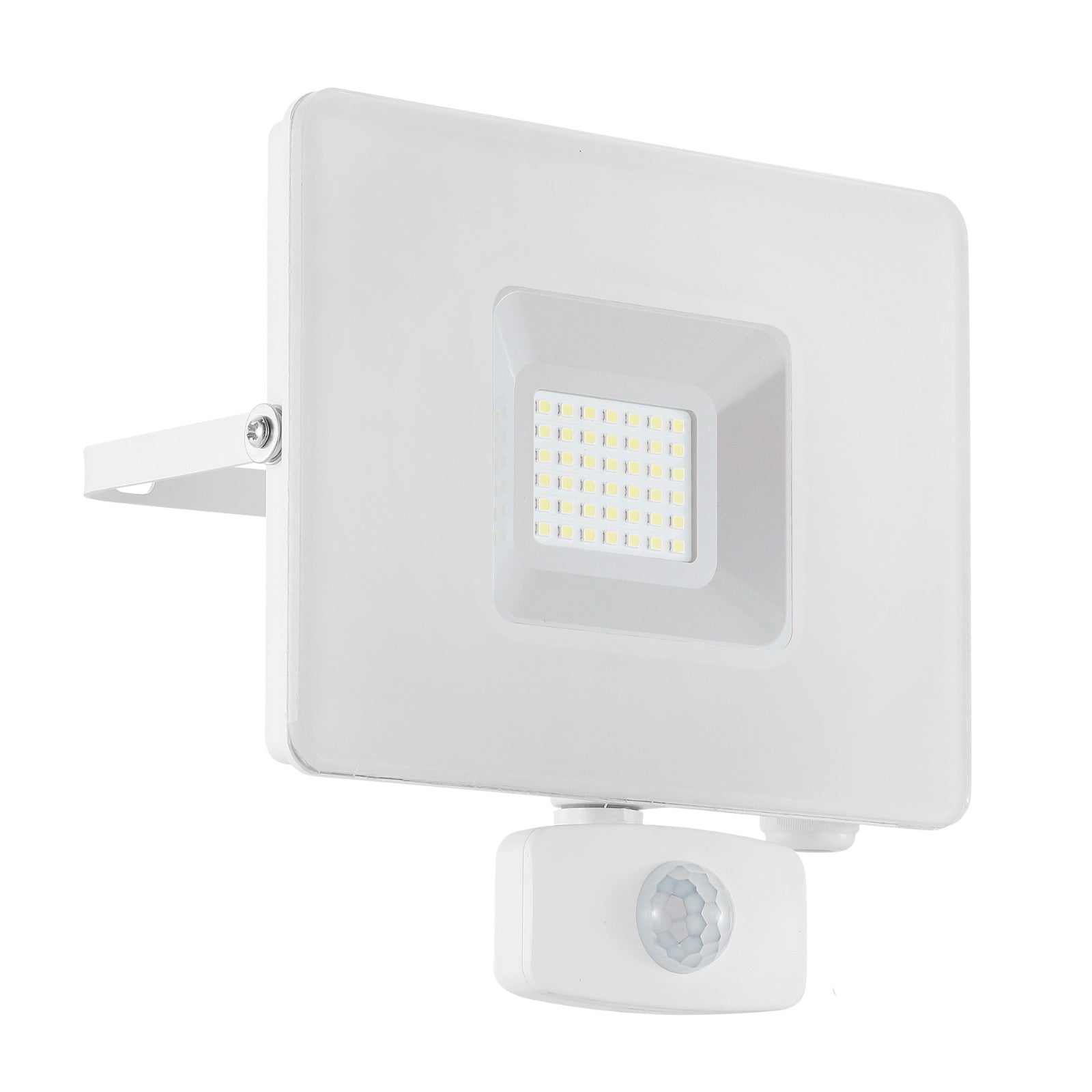 LED utespot Faedo 3 med bevegelsessensor hvit bakside