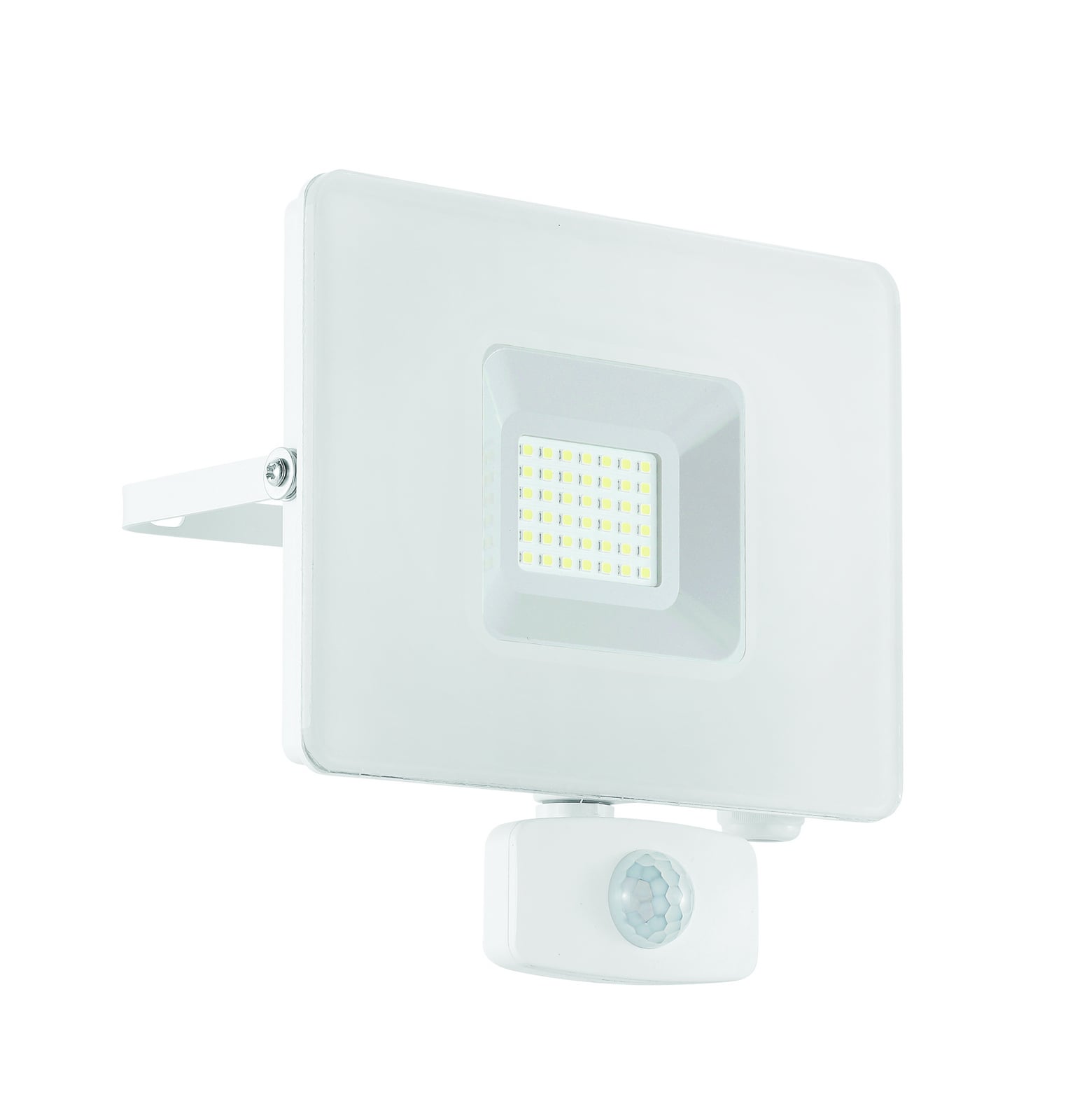 LED utespot Faedo 3 med bevegelsessensor hvit montert
