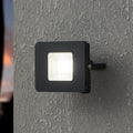 LED utespot Faedo 3 svart 20W 1800lm IP65 forfra