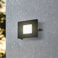 LED-utespot Faedo 3 svart 30W 5000K IP65 forfra