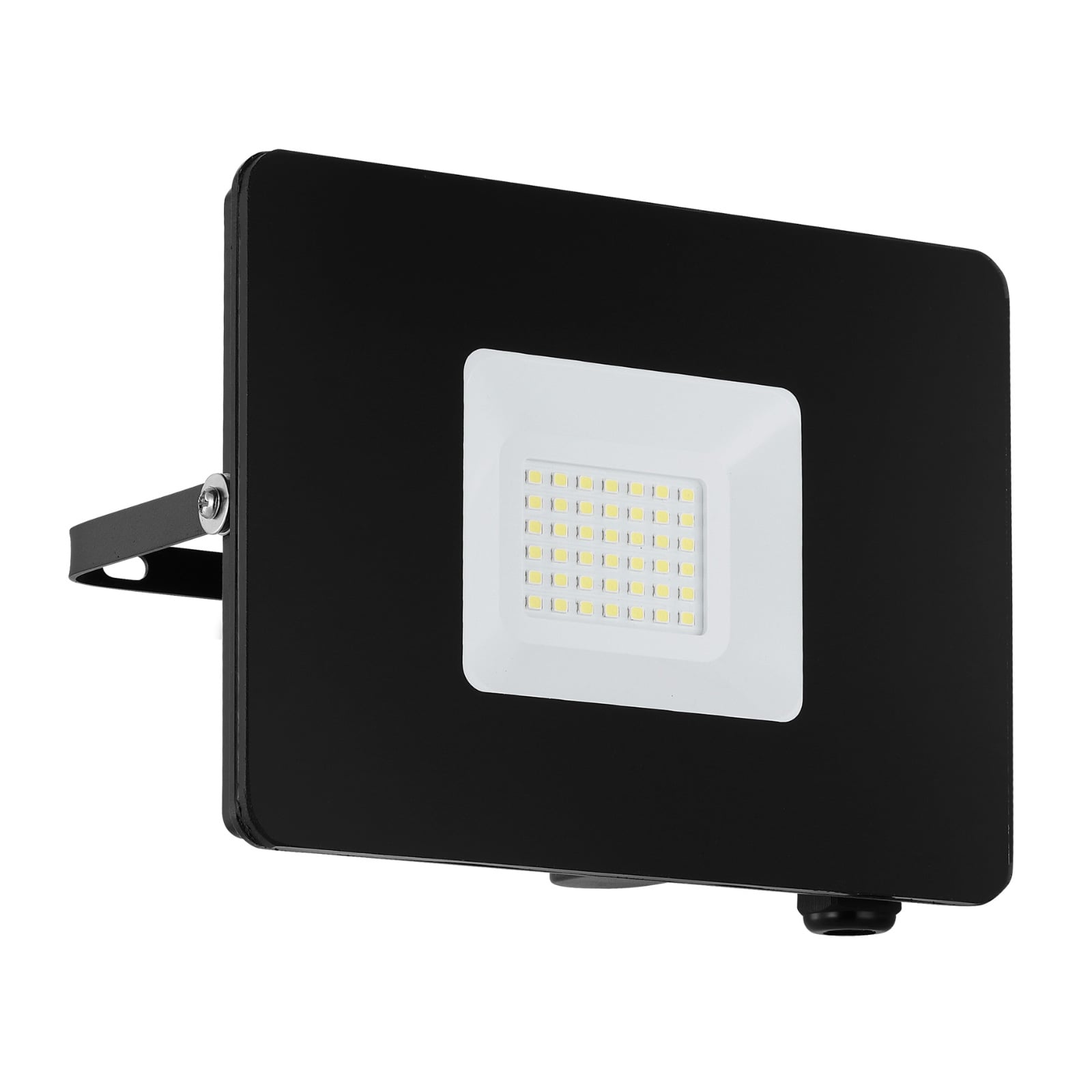 LED-utespot Faedo 3 svart 30W 5000K IP65 bakside
