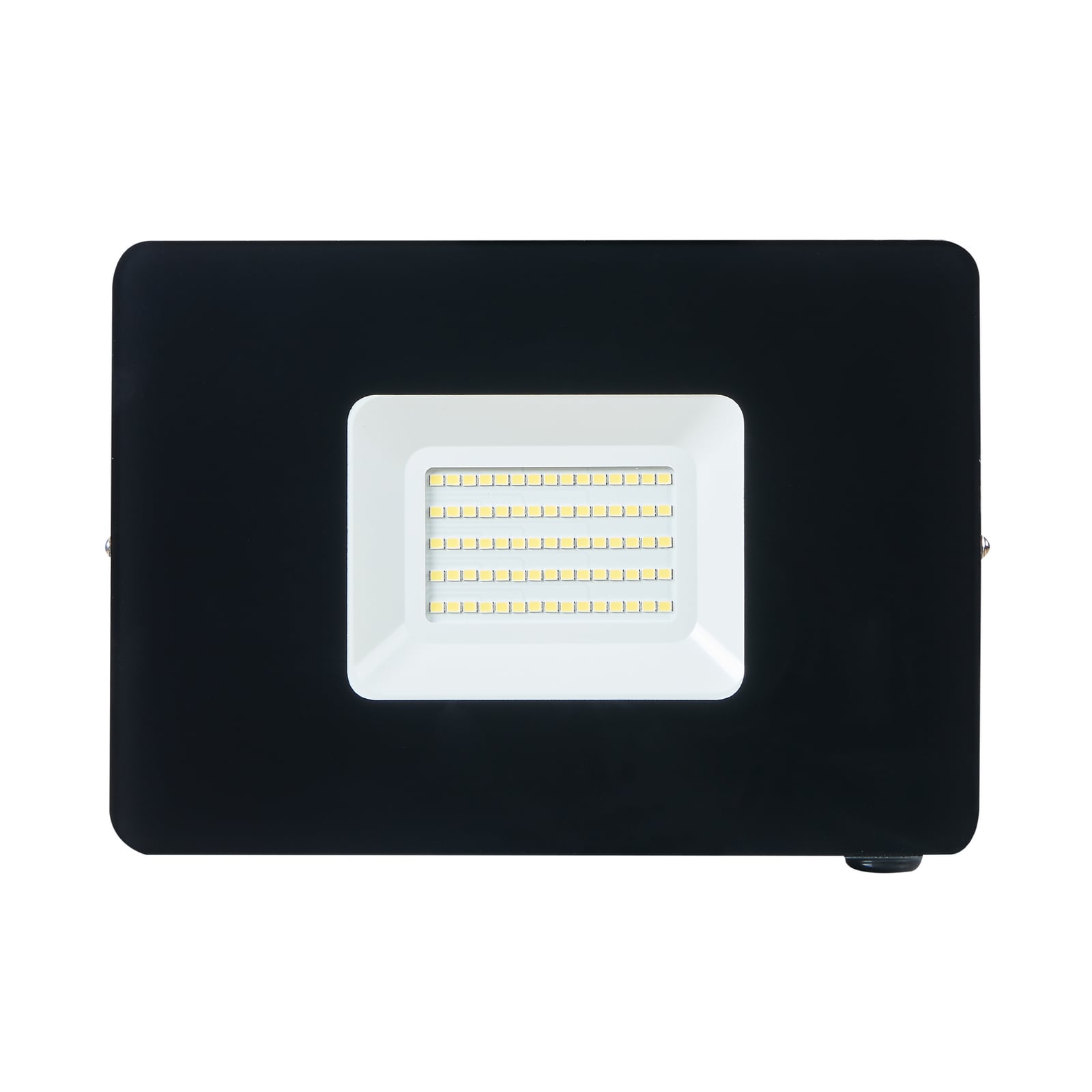 LED utespot Faedo 3 svart 50W 4800lm IP65 nærbilde aluminium