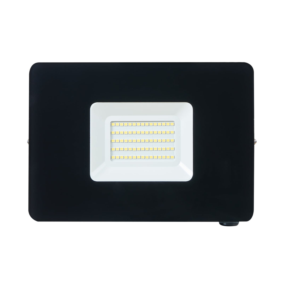 LED utespot Faedo 3 svart 50W 4800lm IP65 nærbilde aluminium