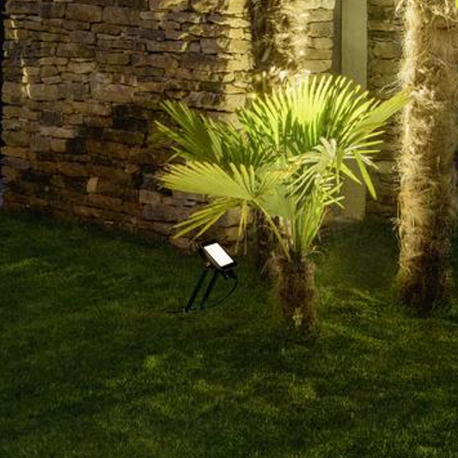 LED utespot Floodi 30W antrasitt aluminium IP65 forfra