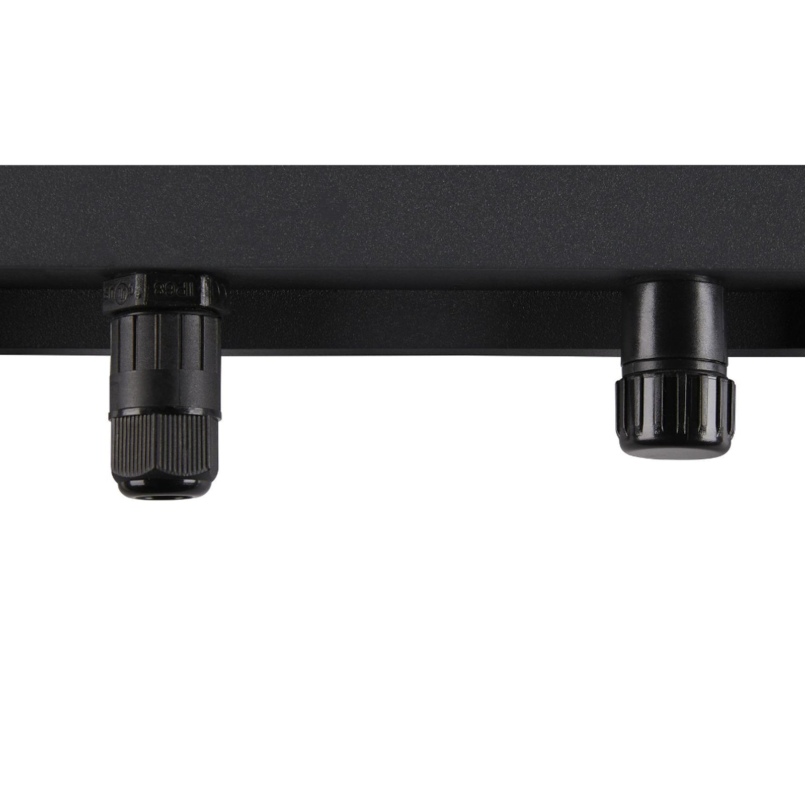 LED utespot Floodi aluminium 48W 3000K IP65 antrasitt monteringsdetalj