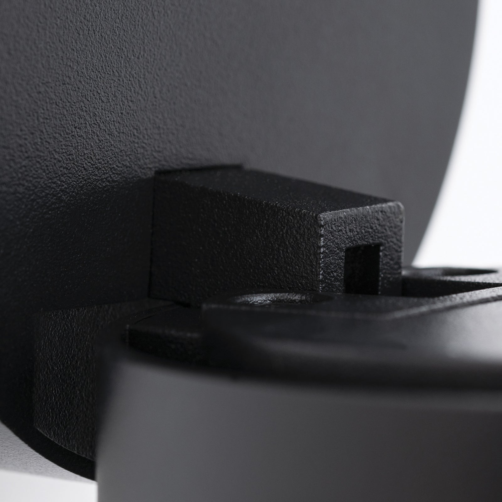 LED utespot Harvey svart Ø10 cm dimbar lysbilde