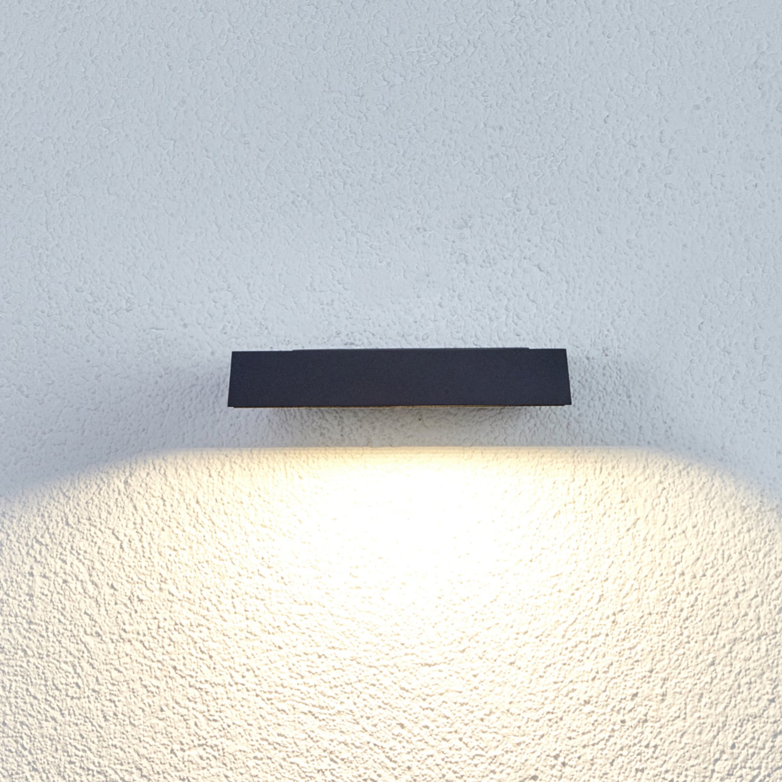 LED utespot Maica svingbar antrasitt IP65 12W aluminiumskabinett