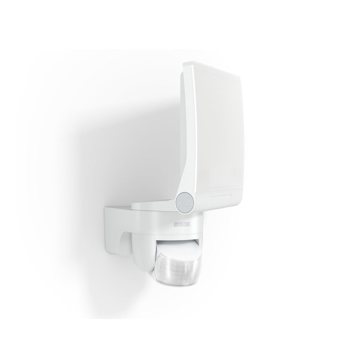 LED utespot med bevegelsessensor hvit 19,3W IP44 montert ute