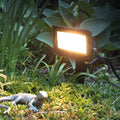 LED utespot MT69070 RGBW dimbar med fjernkontroll IP65 forfra