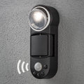 LED utespot Prato batteridrevet med bevegelsessensor IP44 front