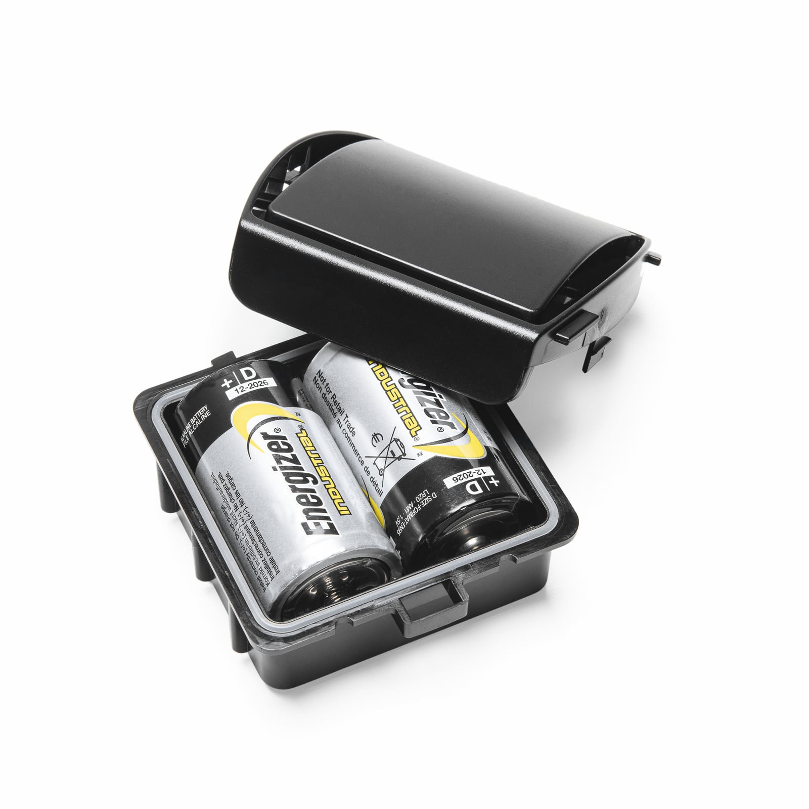 LED utespot Prato batteridrevet med bevegelsessensor IP44 størrelse og design