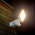LED utespot XLED Home 2 S med bevegelsessensor hvit IP44 forfra