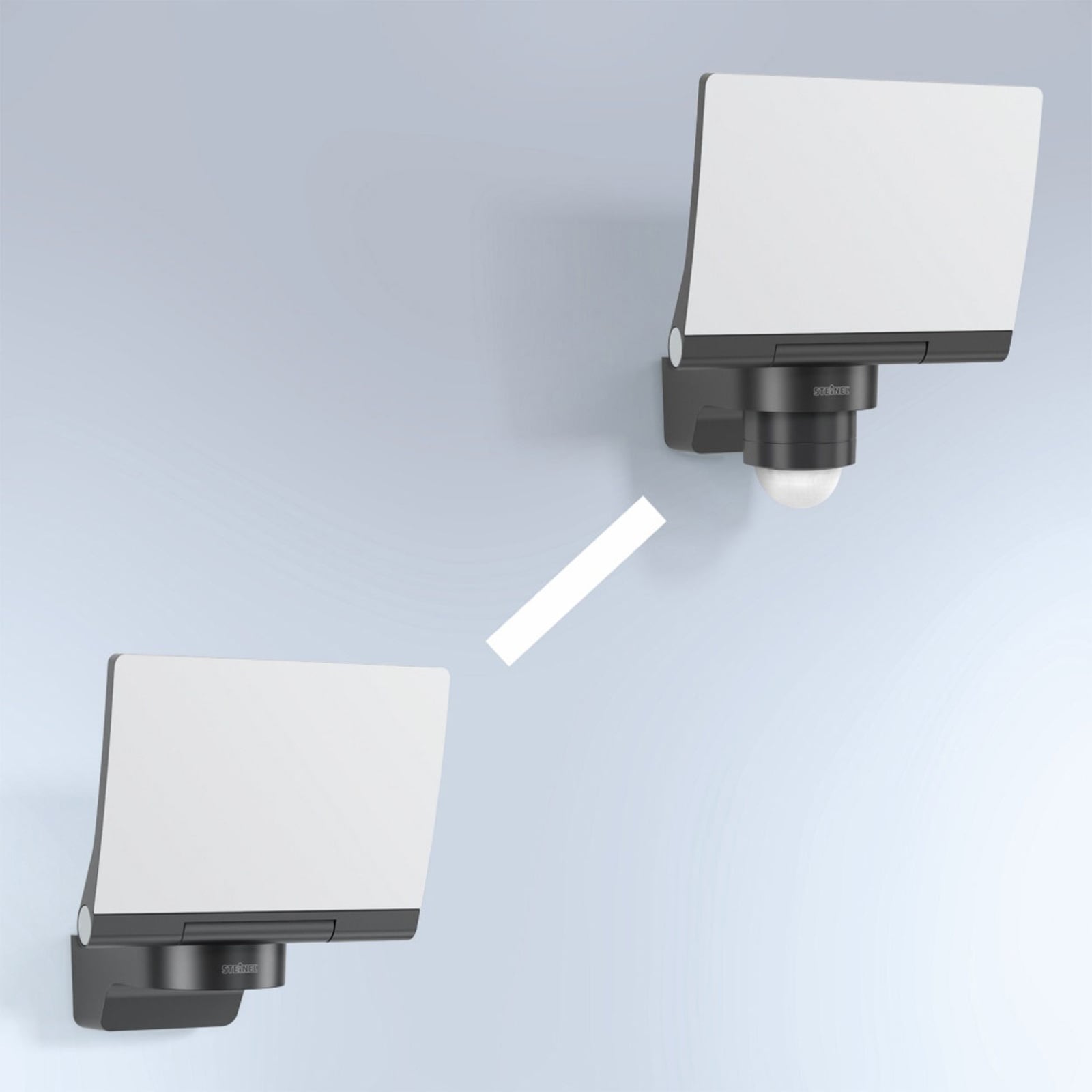 Nærbilde av LED utespot XLED Pro 240 antrasitt svingbar
