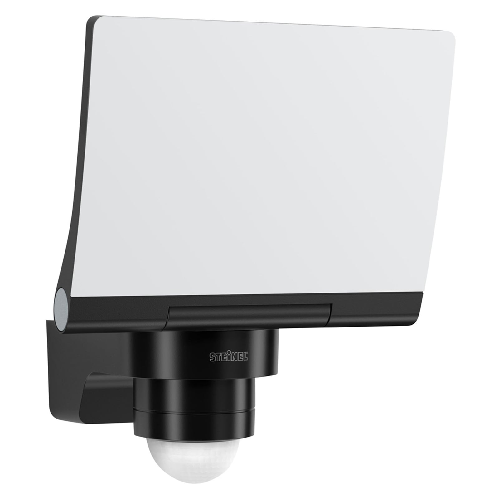 LED utespot XLED Pro 240 S med bevegelsessensor svart front