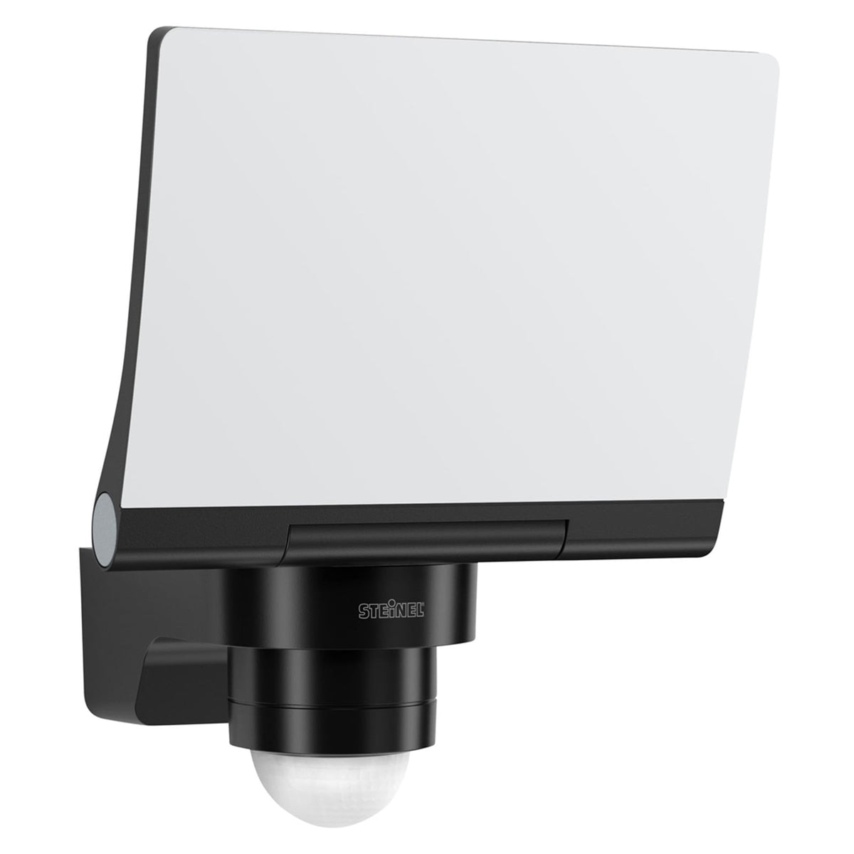 LED utespot XLED Pro 240 S med bevegelsessensor svart front