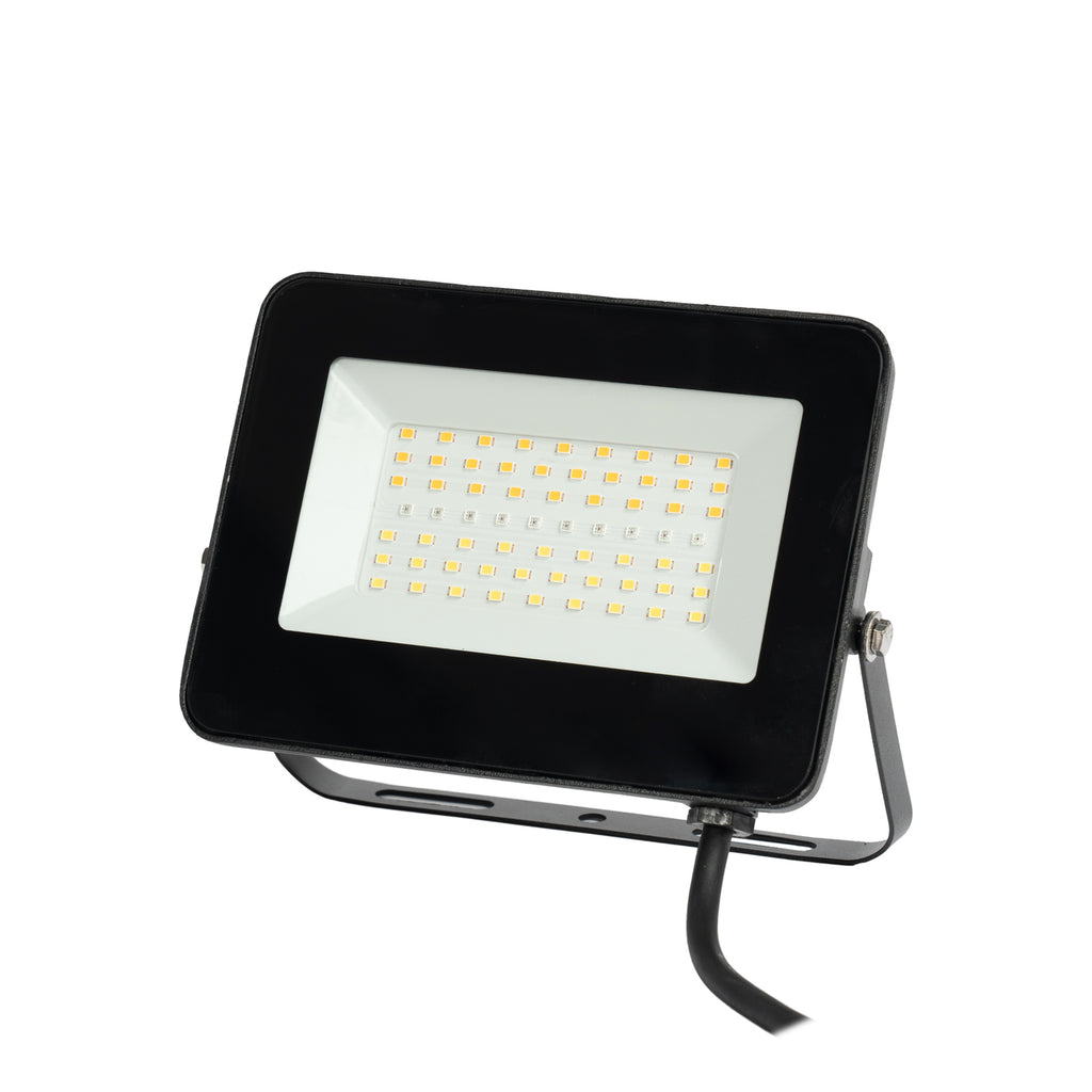 LED utespotlampe Liezel 15W RGBW dimbar WiFi IP65 bakside