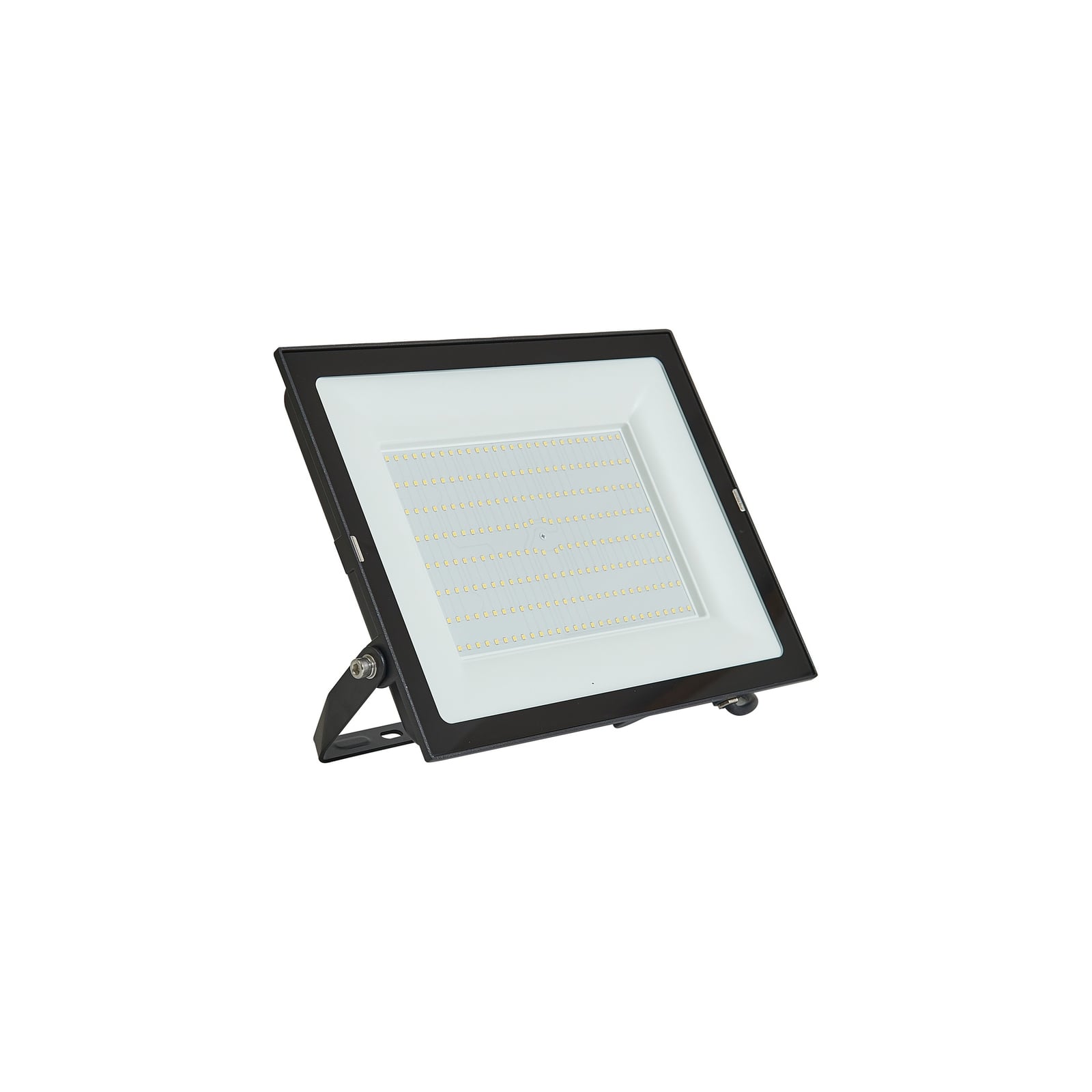 Montering av LED utespotlampe Maikel 200W 23530lm IP65 svart
