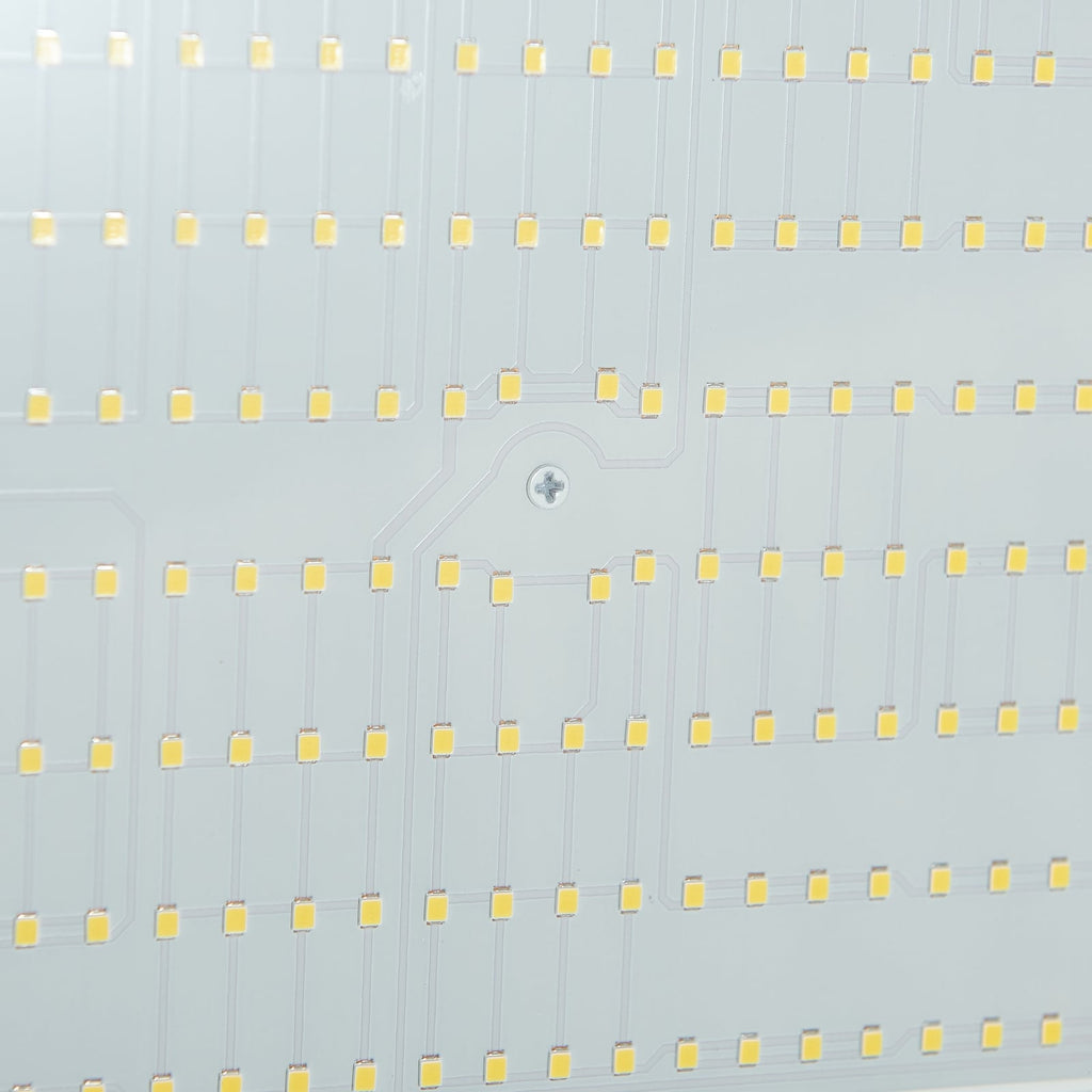 LED utespotlampe Maikel 200W 23530lm IP65 svart sideprofil