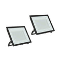 LED utespotlight Maikel 200W aluminium IP65 fra PRIOS for utendørsbelysning