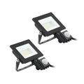 Frontbilde av LED utespotter Maikel med bevegelsessensor 20W IP44 2-pk
