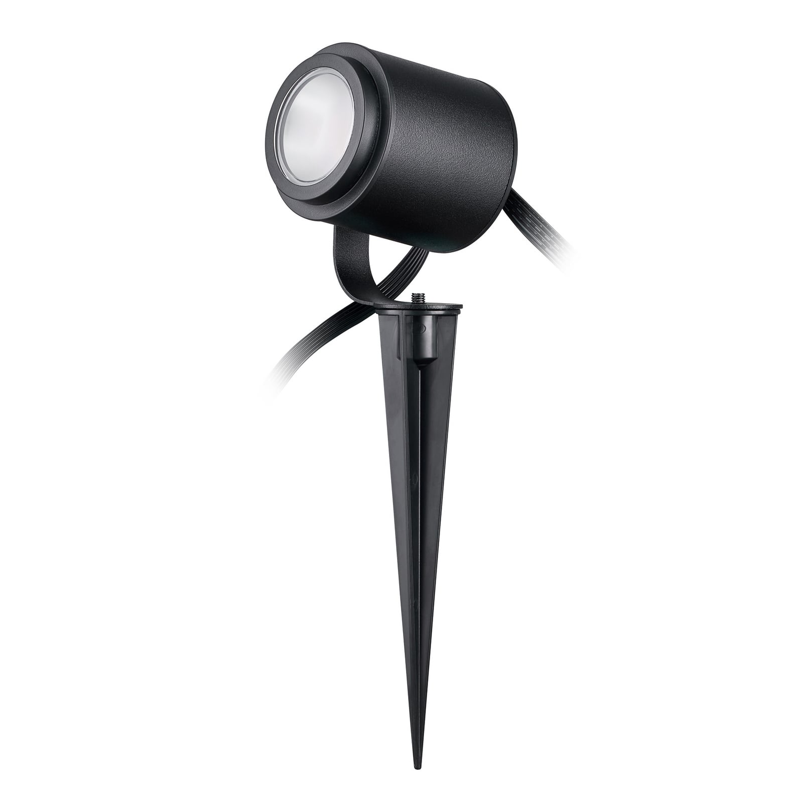 LED utespottsett Nymo 3-pk med jordspyd CCT RGB IP44 lysfargevalg