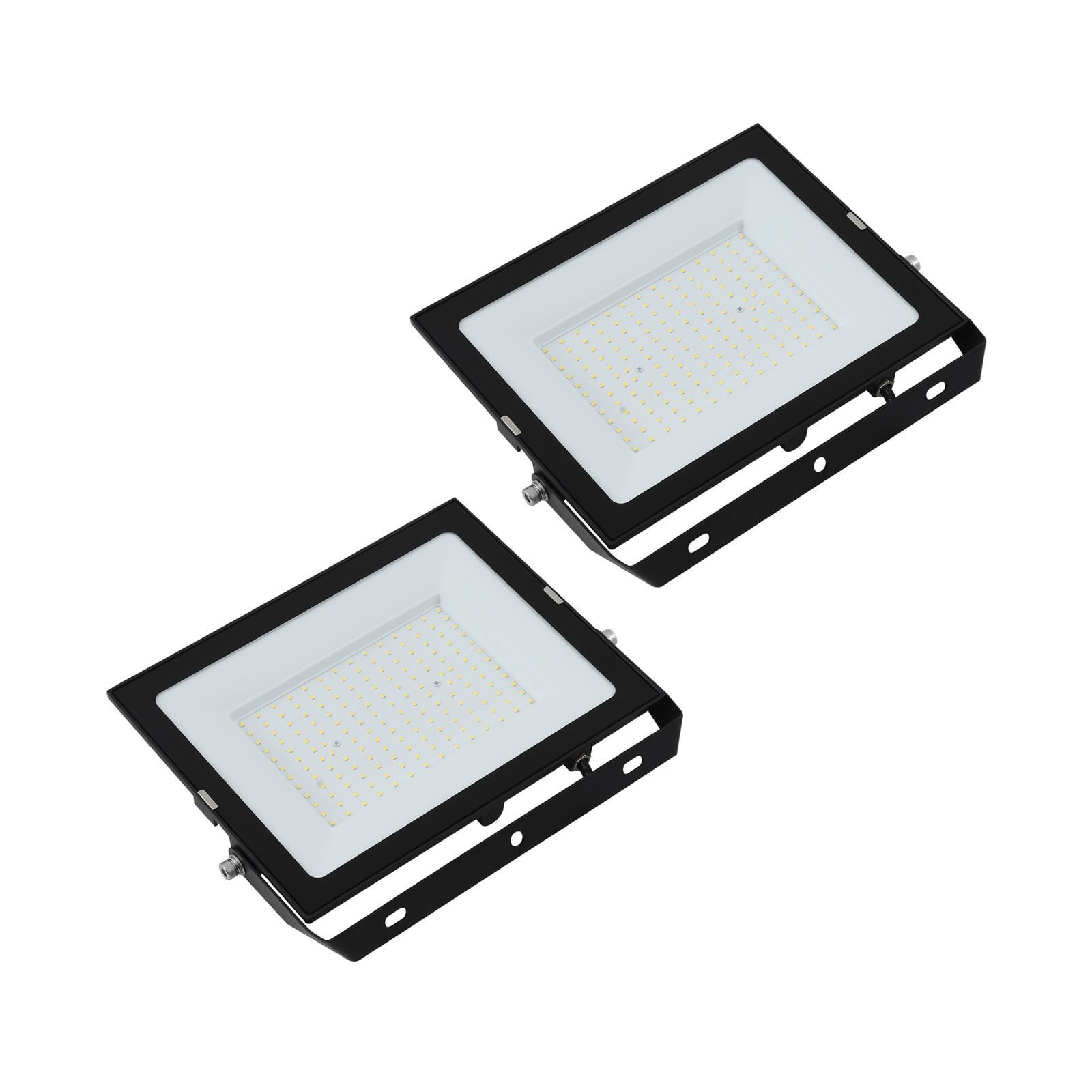 LED utestråler Maikel 150W aluminium IP65 2-pakning front
