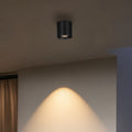 LED utetaklampe 5172 grafitt aluminium Ø9 cm CCT forfra