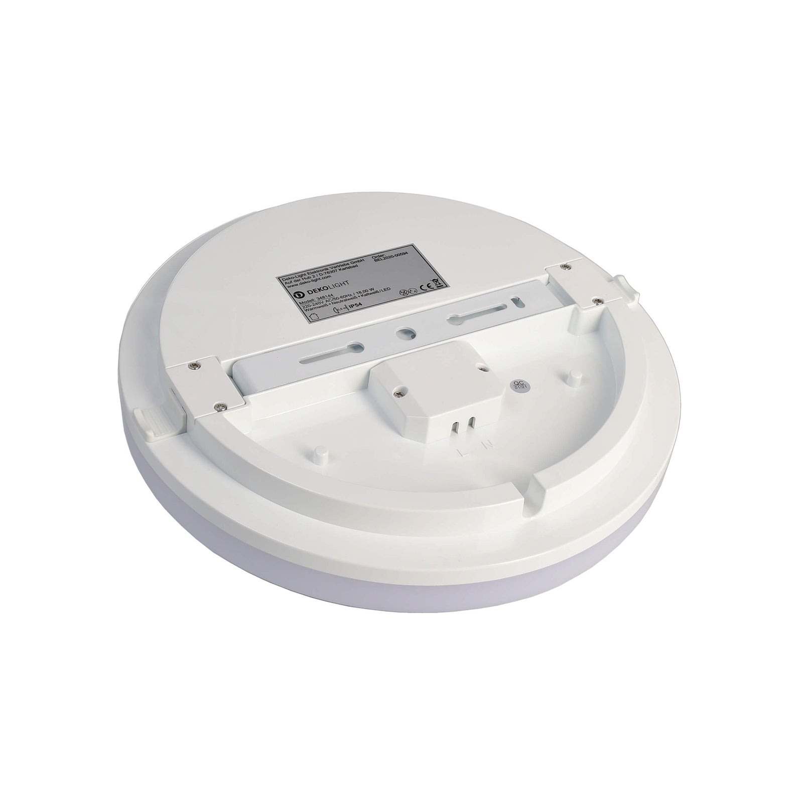 LED utetaklampe Altais med bevegelsessensor hvit detalj