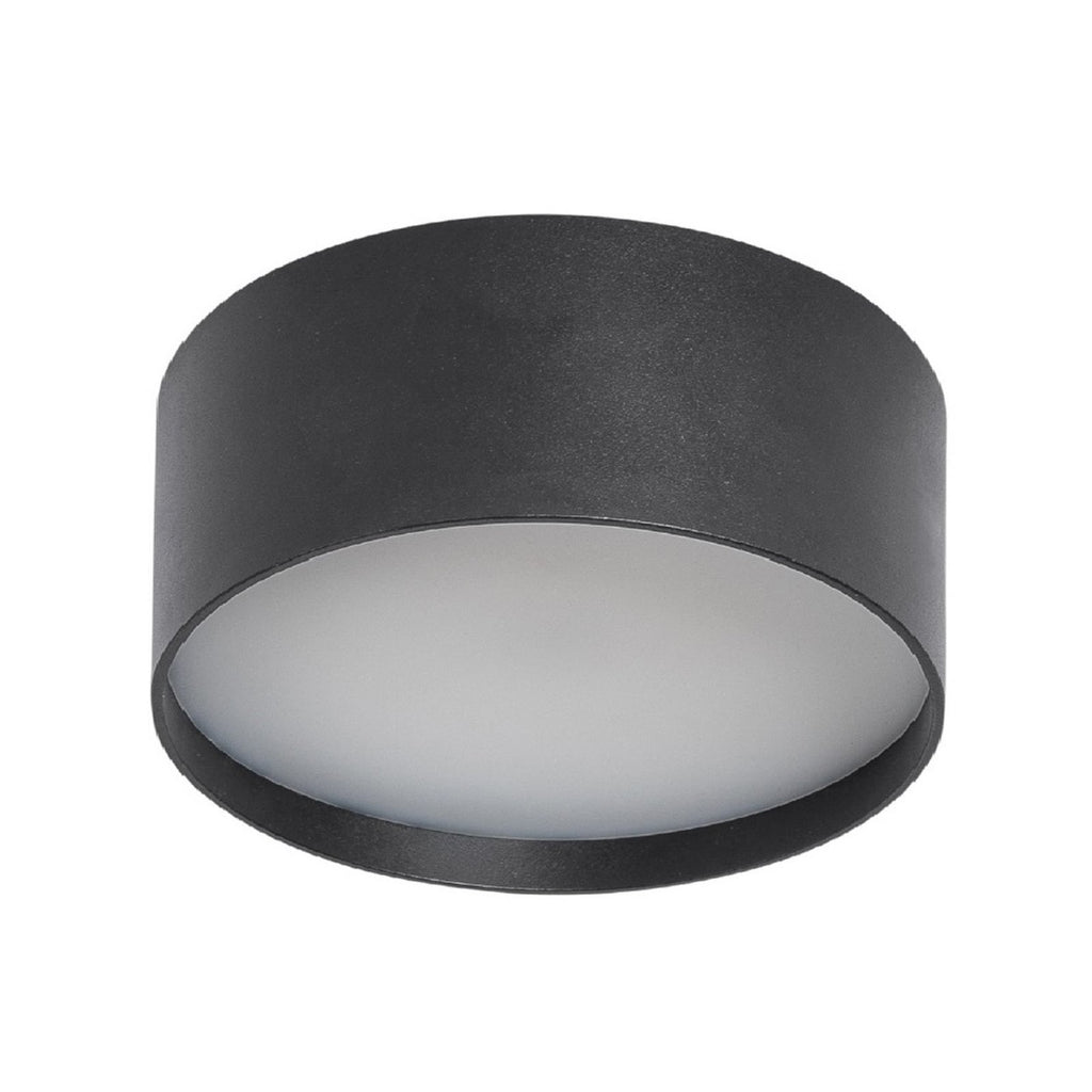 LED utetaklampe antrasitt aluminium Ø15 cm CCT IP44 20W forfra
