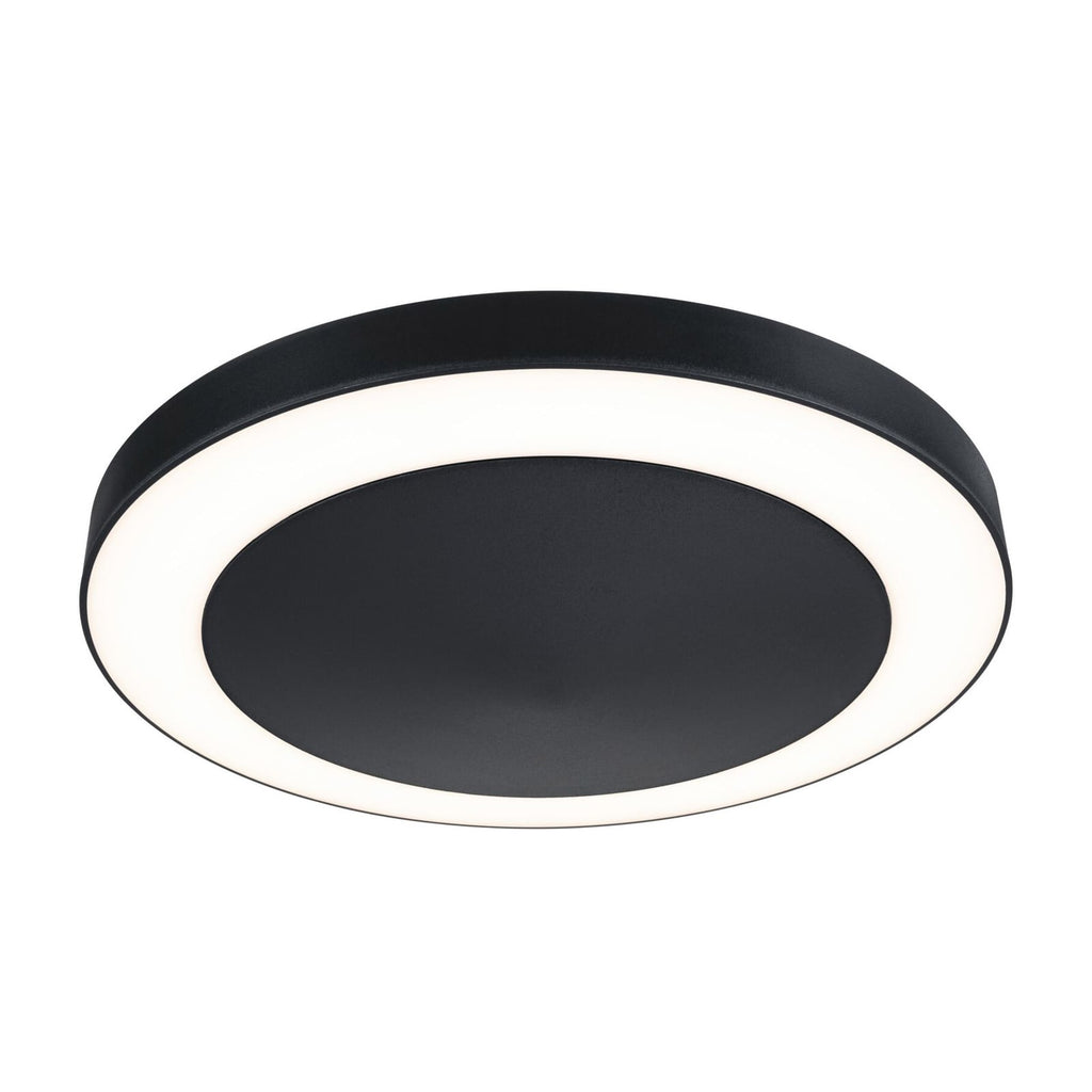 LED utetaklampe Circula med bevegelsessensor antrasitt bakside