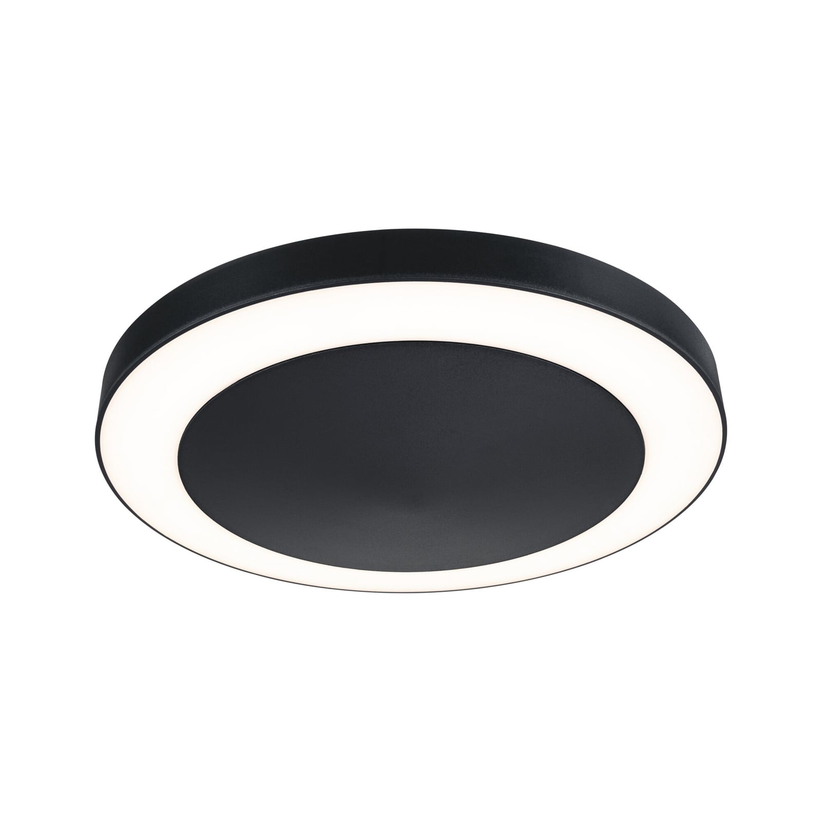 LED utetaklampe Circula Zigbee dimbar antrasitt detalj