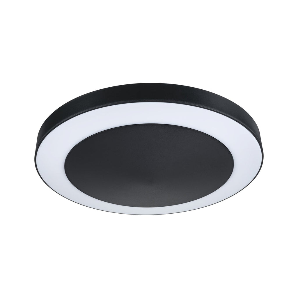 LED utetaklampe Circula Zigbee dimbar antrasitt montert utendørs