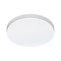 LED utetaklampe Decko CCT sølv Ø35 cm IP54 forside