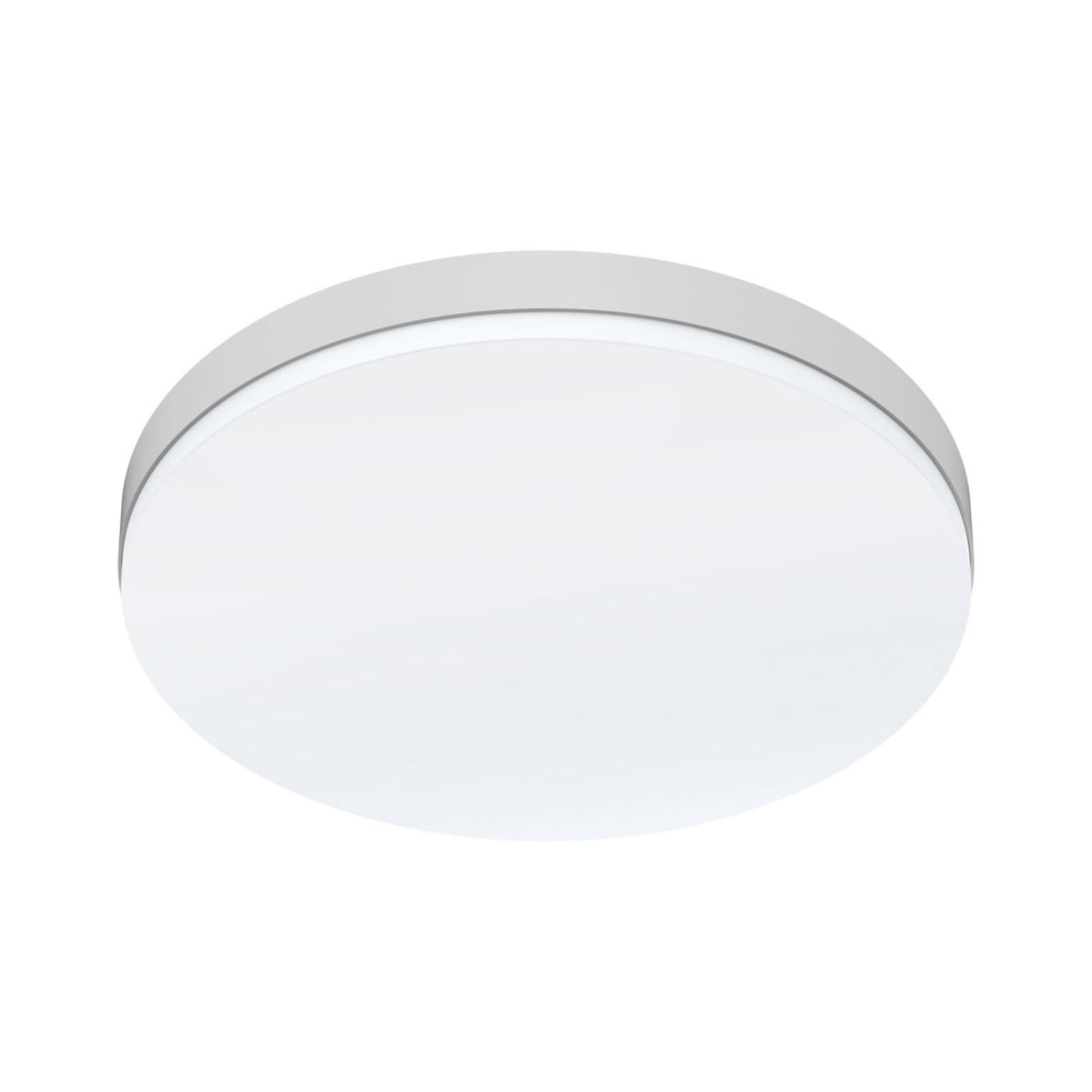 LED utetaklampe Decko CCT sølv Ø35 cm IP54 forside