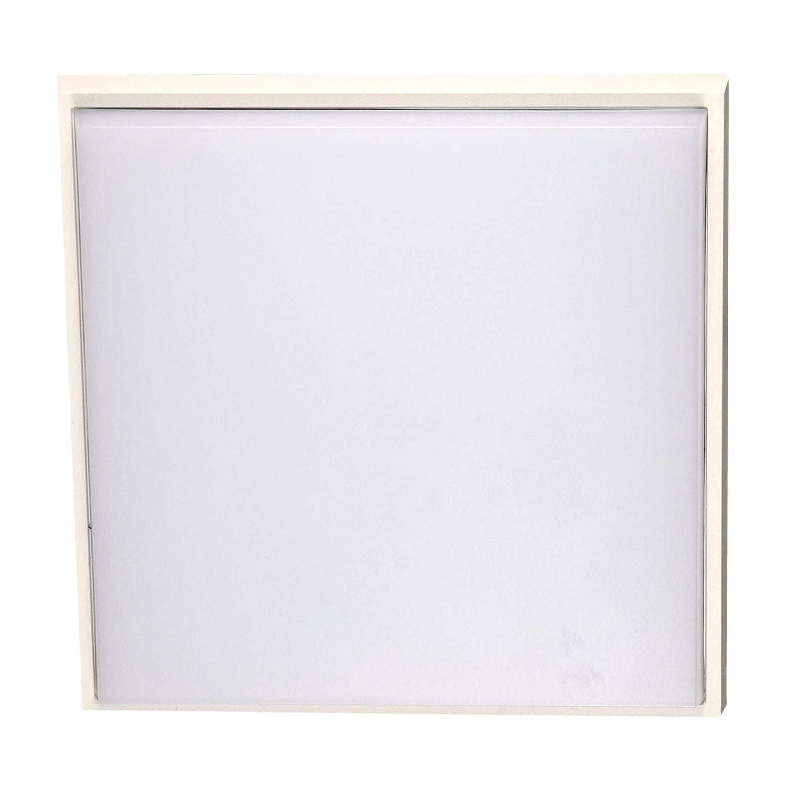 LED utetaklampe Desdy aluminium 30x30 cm forfra