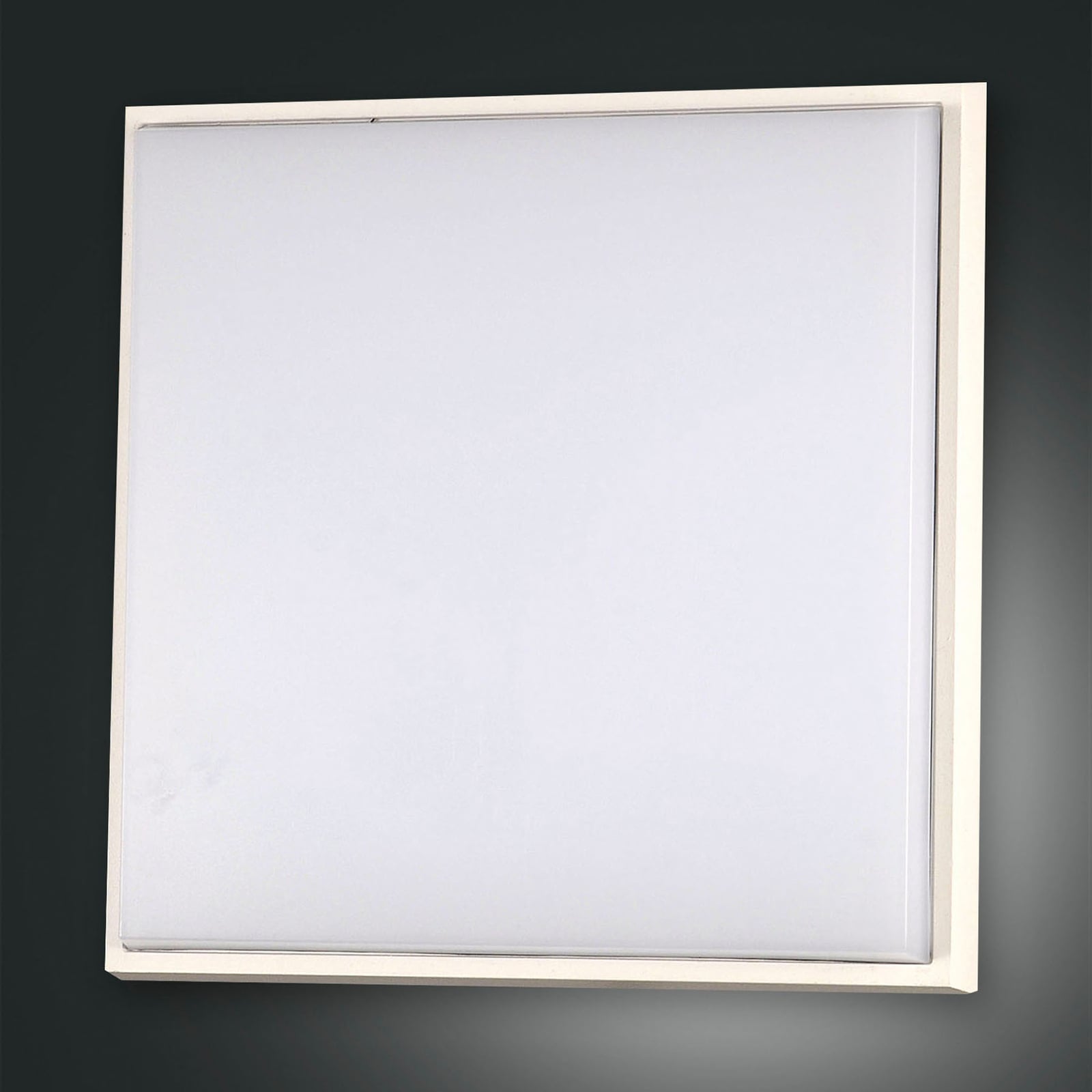 LED utetaklampe Desdy aluminium 30x30 cm montert