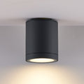 LED utetaklampe Foris Round antrasitt foran