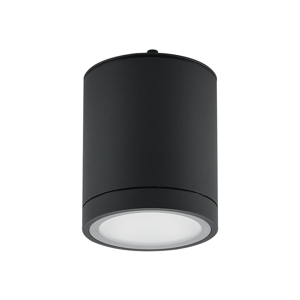 LED utetaklampe Foris Round antrasitt nærbilde