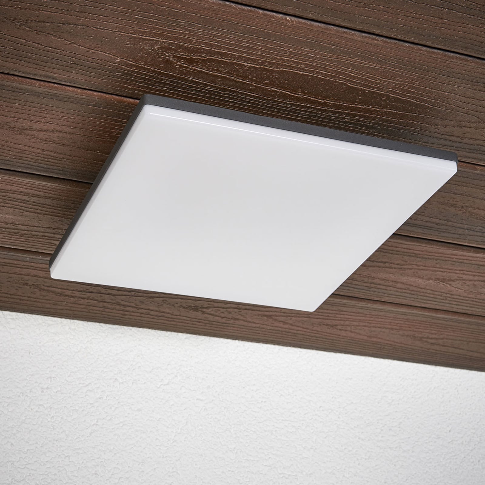 LED utetaklampe Henni med bevegelsessensor bakside