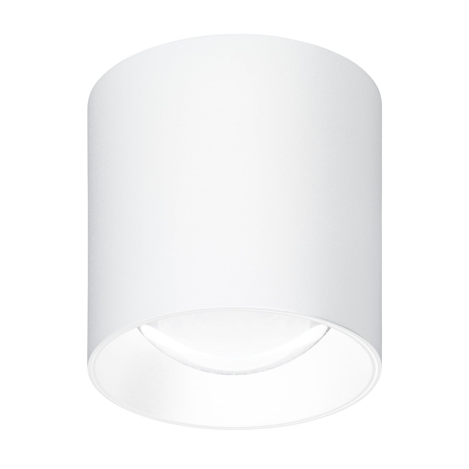 LED utetaklampe hvit Ø9 cm 10W CCT IP54 - LCD forfra