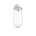 LED utetaklampe In Vitro Ceiling hvit IP66 - FLOS forfra