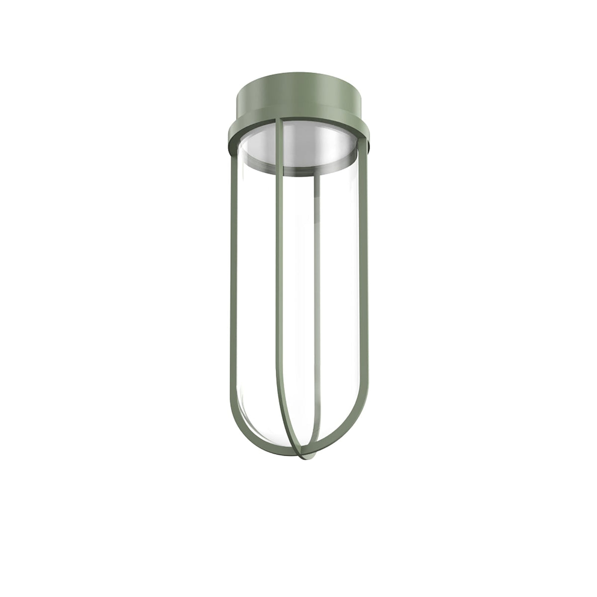 LED utetaklampe In Vitro Ceiling lysgrønn front